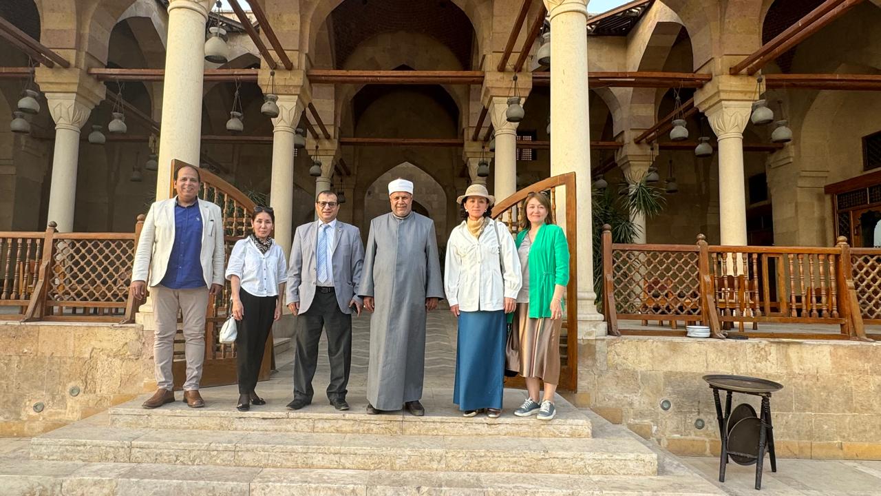 Ученые КазНУ встретились с проректором университета Аль-Азхар, почетным профессором Мухаммедом Аль-Амиром